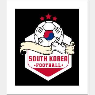 South Korea Soccer Posters and Art